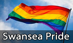 Swansea Pride Flags